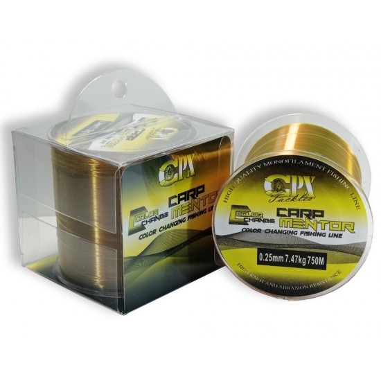 CPX CARP MENTOR 0,34mm 750m 11,12kg pontyozó és feeder monofil zsinór