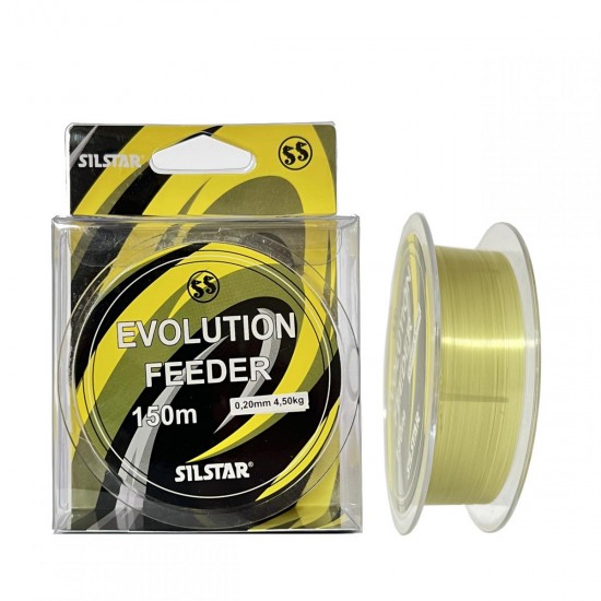 SILSTAR Evolution Feeder 0,25mm 150m 6,7kg monofil feeder zsinór