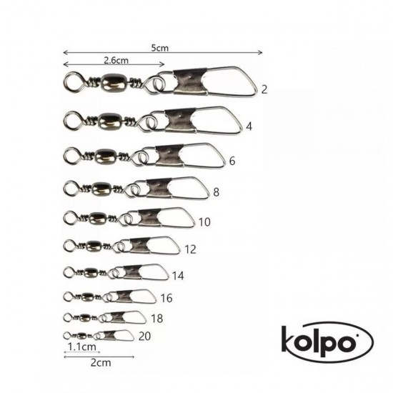 KOLPO FORGÓKAPOCS 12DB 10/12KG