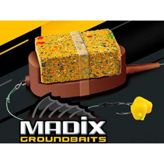 MADIX BRIQUETTE Etetőanyag Brikett Eper-Kender 400g